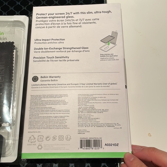 belkin Cell Phones & Accessories Belkin Ultra Glass Screen Protector Poshmark